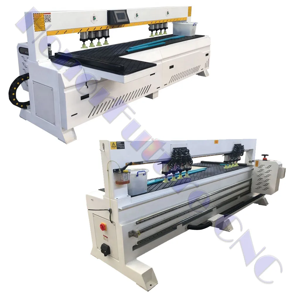 

Cnc Automatic Wood Panel Mdf Furniture Cabinet Boring Horizontal Edge Side Hole Drilling Machine Lamello