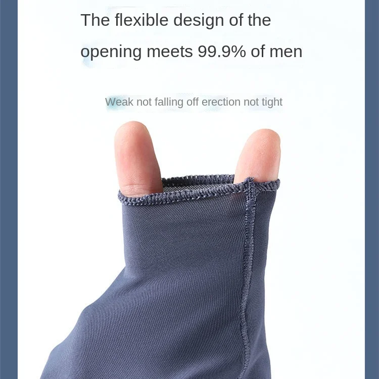 Prepuce Resistance Separation Underwear Men Desensitization Ice Silk Modal Soft Boxer Men Sex Delay Sexy Underwear Mens Panties