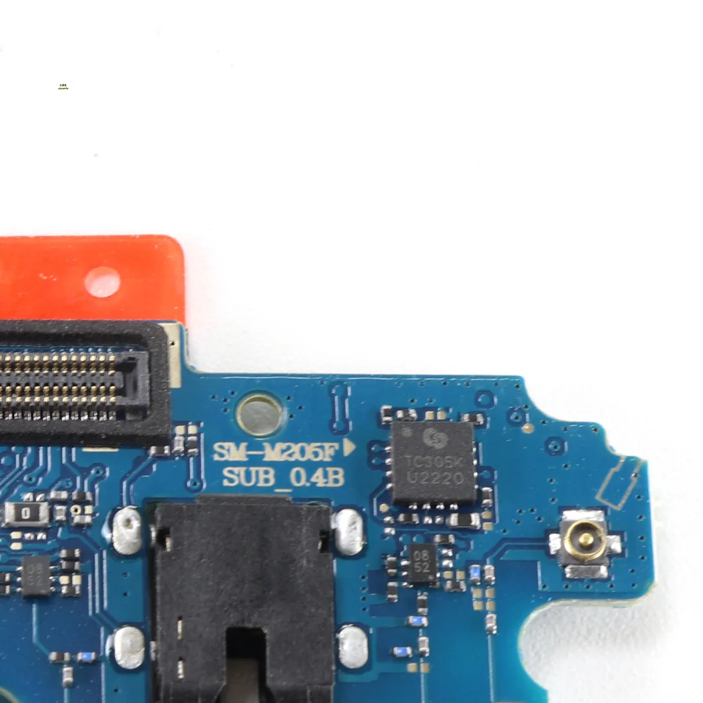 Для Samsung Galaxy M20 SM-M205F M205 USB-порт для зарядки разъем док-станции микрофона плата