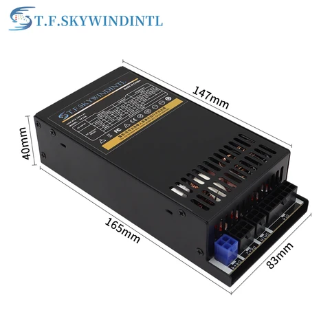 T.F.SKYWINDINTL Блок питания для компьютера 1U Flex-ATX 550/600/650/700 Вт
