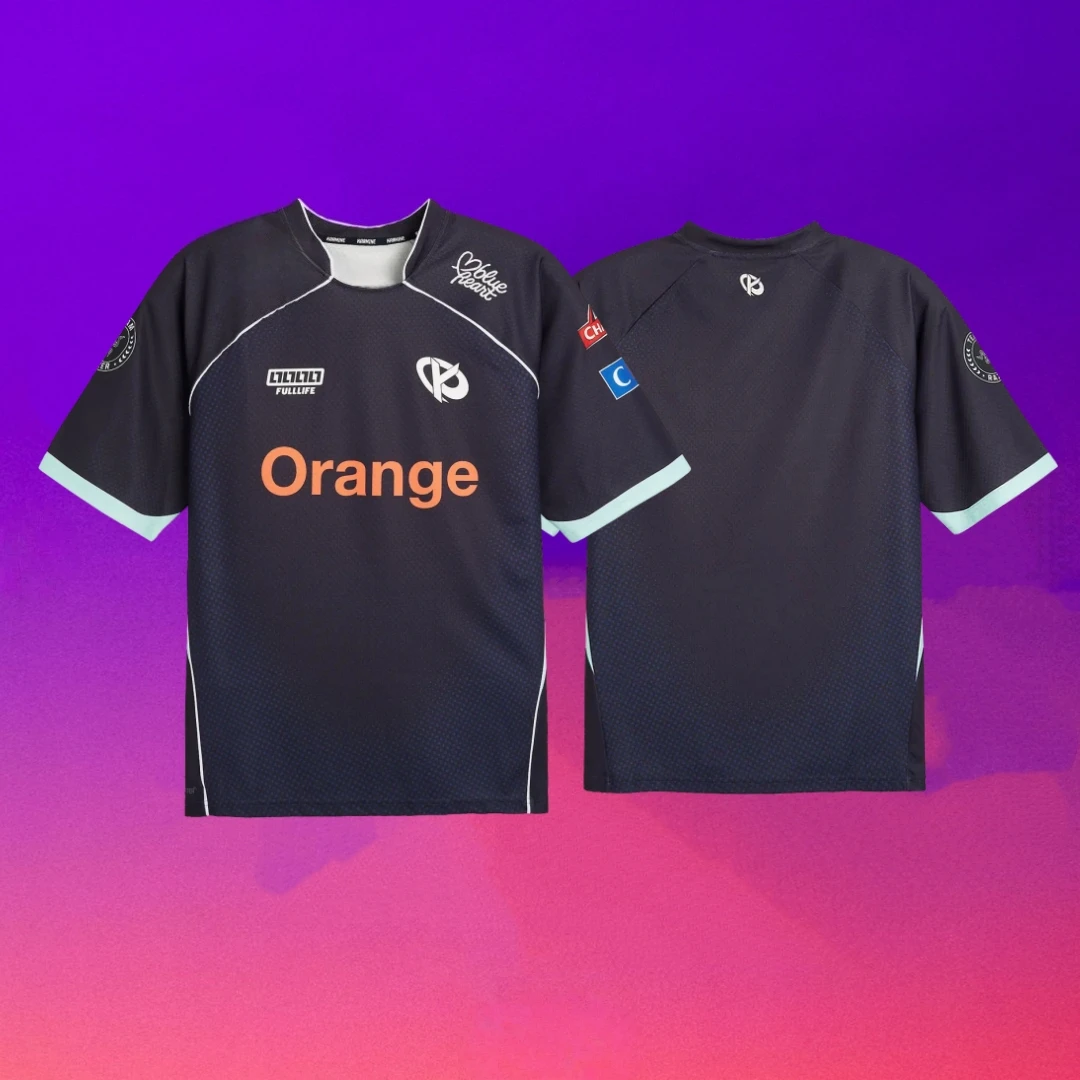Фото Футболка-джерси Karmine Corp MAILLOT TERNAL PRO2026, униформа команды Karmine Corp для киберспорта, футболка для фанатов Valorant. №3