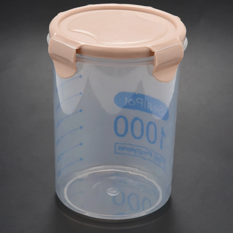 Акция! Фотографический горшок емкость для хранения чая кофе конфет пластиковая