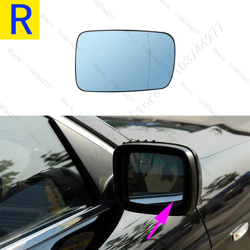 

Для BMW 3/7 серии 2000-2008 гг. 325Ci 330Ci Купе 745i 750i 760i (E46 E65 E66 E67) широкоугольное зеркальное стекло 51167028427 51167028428