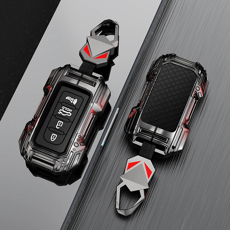 

Чехол для смарт-ключа из цинкового сплава, брелок для Hyundai IX35 Elantra Sonata 8 9, для Kia Sportage K5 K2 Sorento Optima Forte 2011-2016