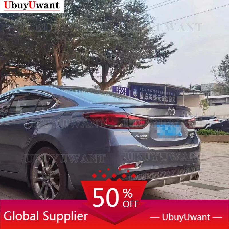 

Автомобильные аксессуары для Mazda 6, Atenza, 2014, 2015, 2016, 2017, Автомобильный задний спойлер из АБС-пластика