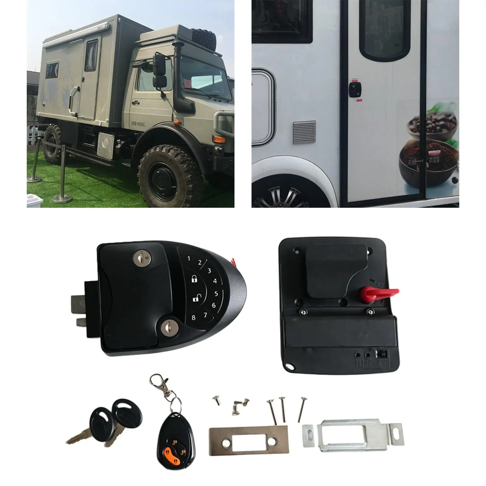

RV , Remote Control Lock Latch Handle Fit for Motorhome