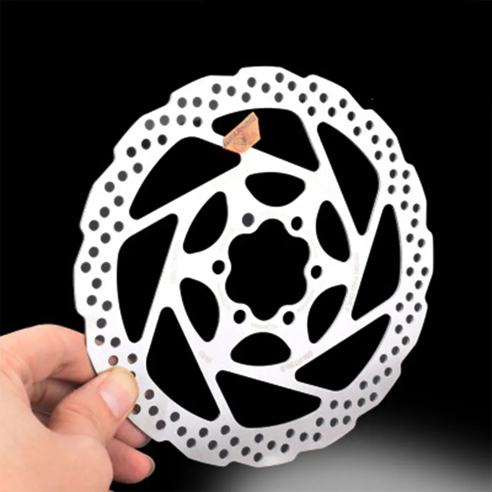 

Road Bike 160 mm/180mm Stainless Steel Rotor Disc Brake with 6 Bolts Bicycle Rotors Fit for Road Bike MTB BMX Bike Bicycle Parts
