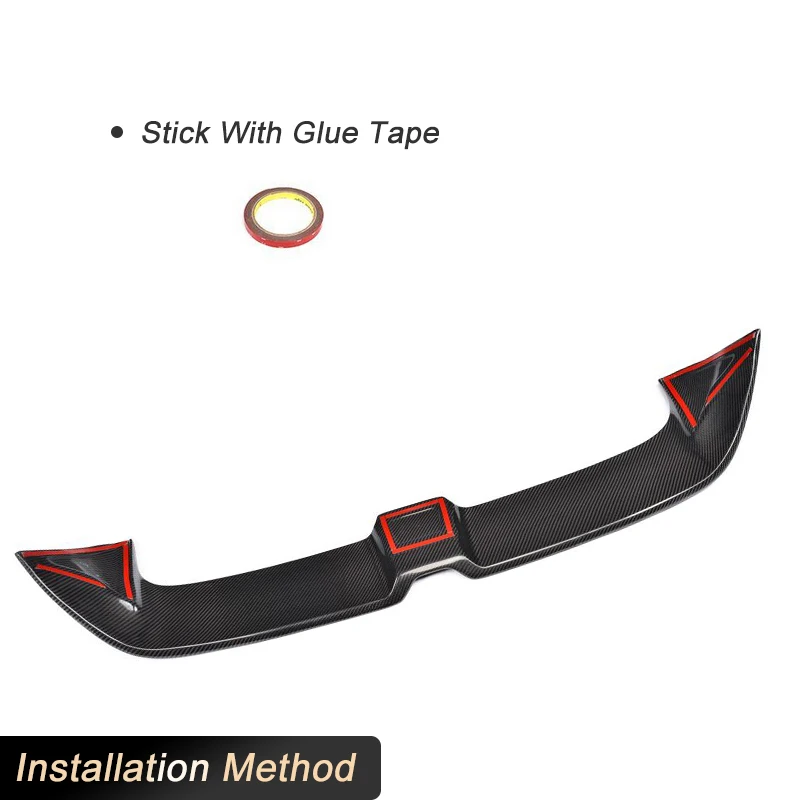 Автомобильный задний спойлер на крышу крылья для VW Golf VII 7 GTI R Hatchback 2014-2017