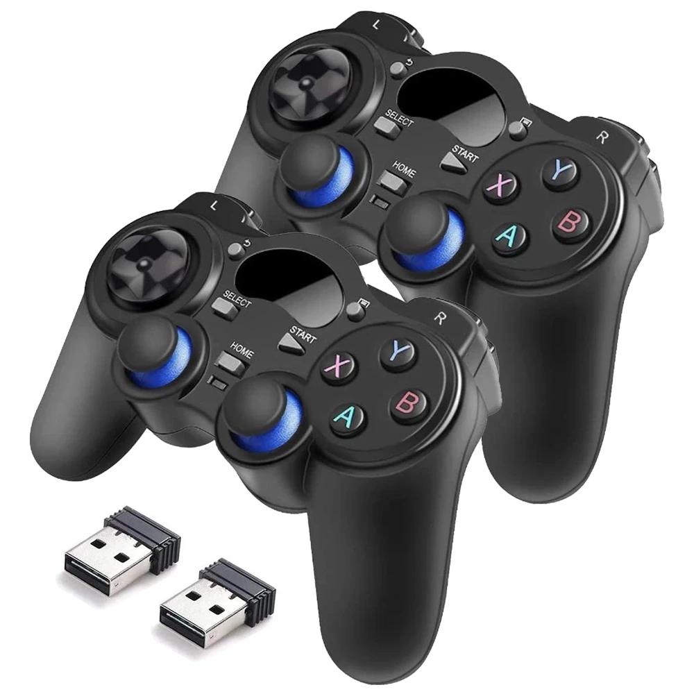 

2.4G Wireless Gamepad Controllers Joystick For PC Laptop PS3 Android TV Box Joypad For Raspberry Pi 4 3 Retropie Retroflag