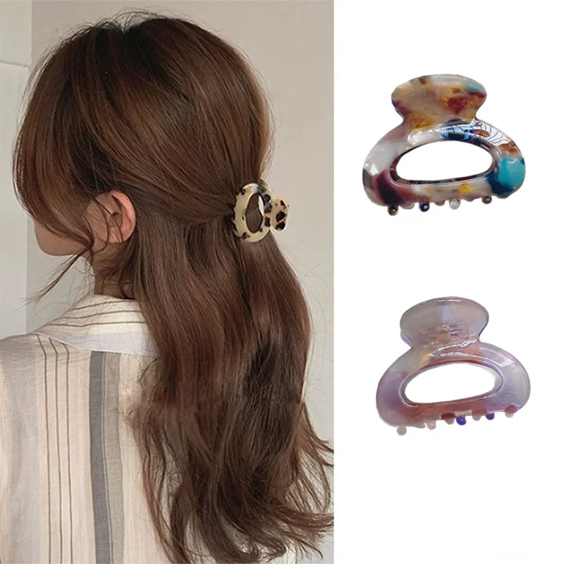 

Заколка-краб для волос, из ацетата