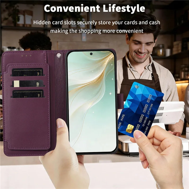 Фото Многофункциональный кожаный чехол-кошелек для Samsung Galaxy S10E S10+ Lite S8 S9 Plus S6 S7 Edge 5G, защитный чехол-сумка №4