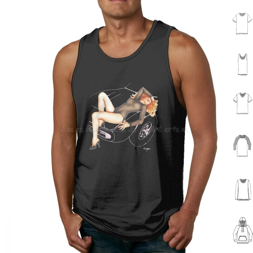 

The Cars Candy O ( Design By Alberto Vargas ) Tank Tops Vest Sleeveless Handsome Beautiful Asbaks Smile Film Album Pop Hiphop