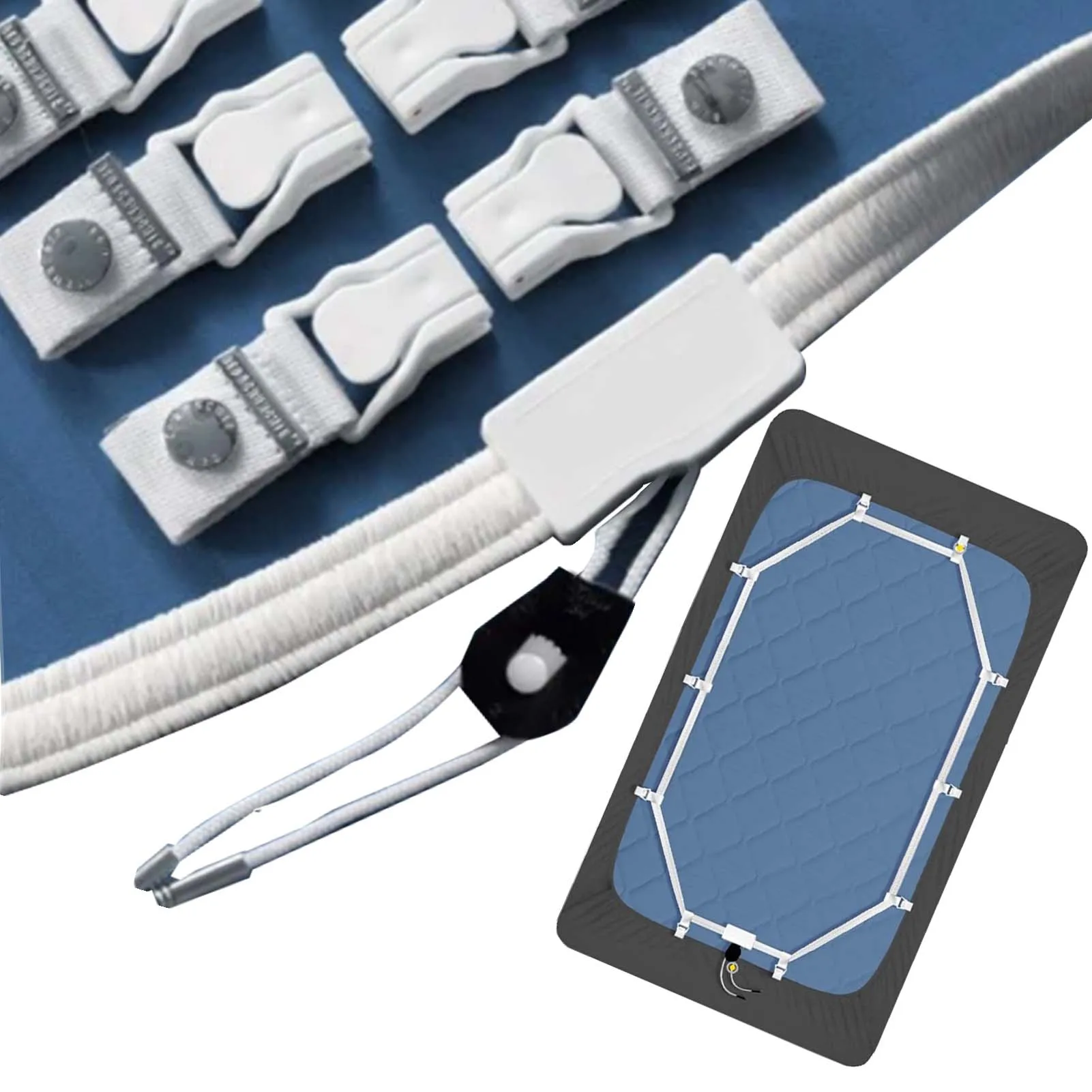 

Sheet Clips For Bed Mattress Corner Clips Keep Bedsheets In Place Corner Grippers Suspenders For Fitted Sheets Mattress Sheets