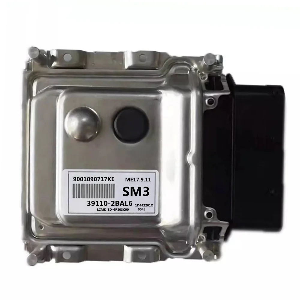 

Оригинал 39110-2bal6 Sm3 9001090717 Компьютерная плата двигателя автомобиля Ecu для Hyundai Kia Yuedong Langdong Me17.9.11 391102 бал