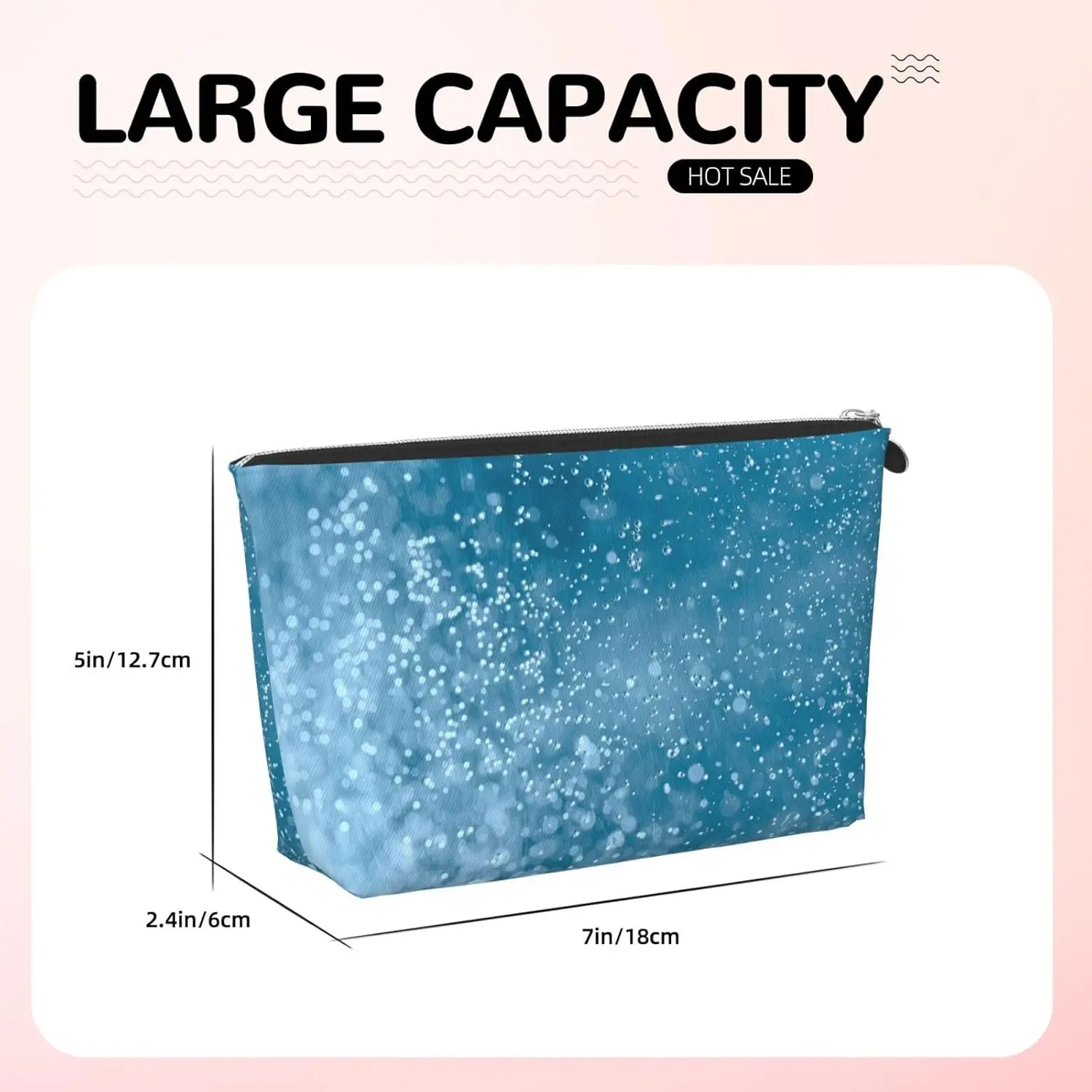 Воздушные пузыри в воде косметичка для женщин дорожный размер туалетные