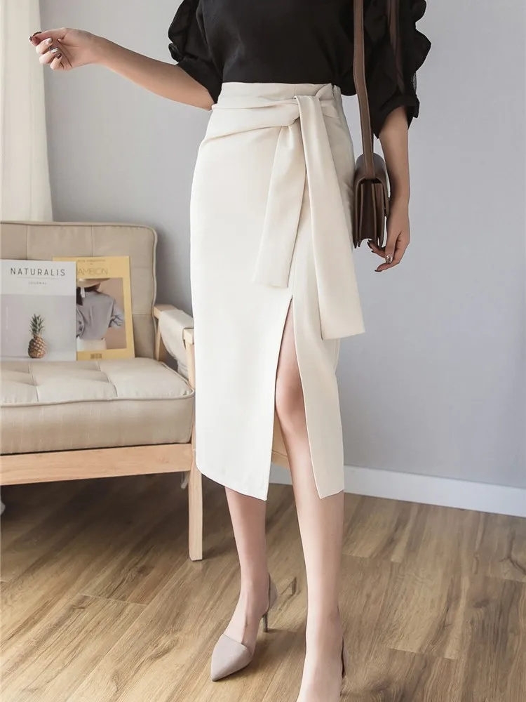 Skirts Women New Arrival 2022 Fashion Office Style All-match