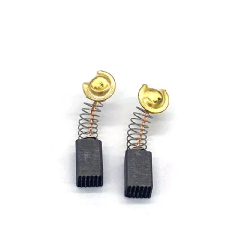 

10 шт., Графитовые Щетки для электродвигателя, 6,5x7,5x12 мм