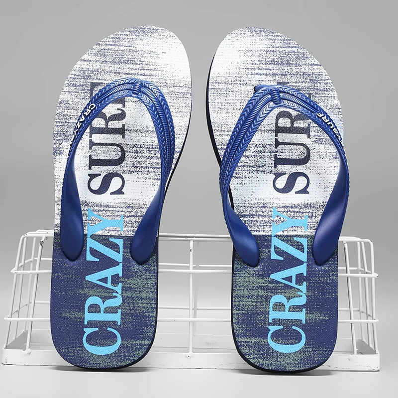 Новинка 2024 модные мужские шлепанцы для путешествий на открытом воздухе