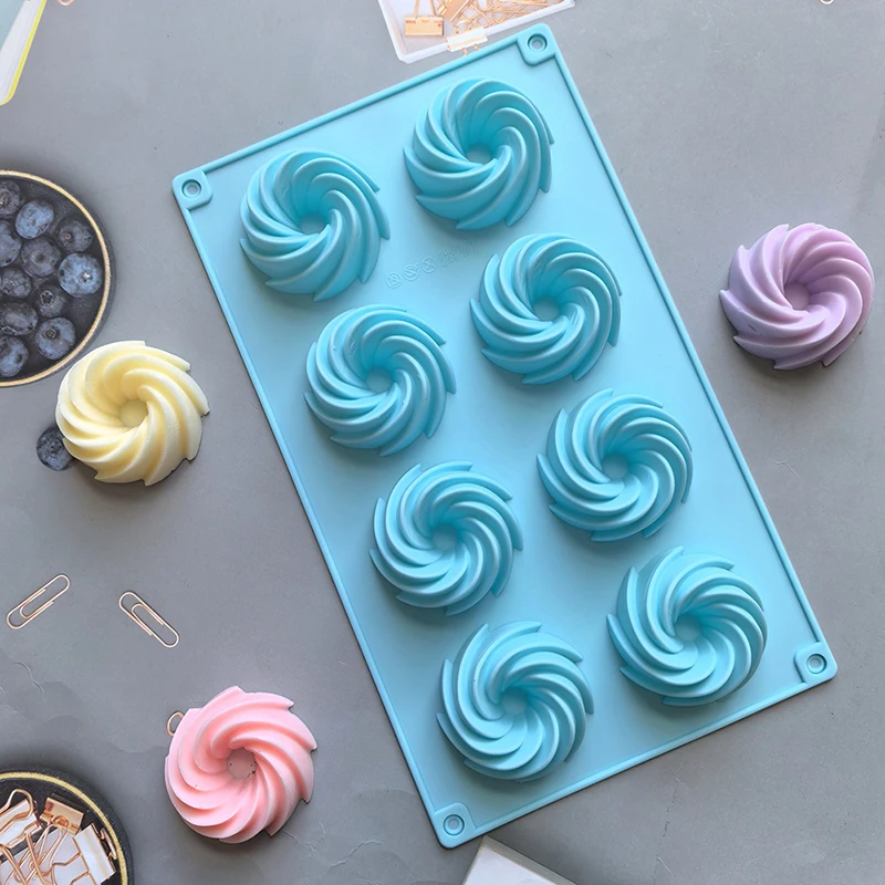 Пористая спиральная силиконовая форма для торта инструмент выпечки пончик