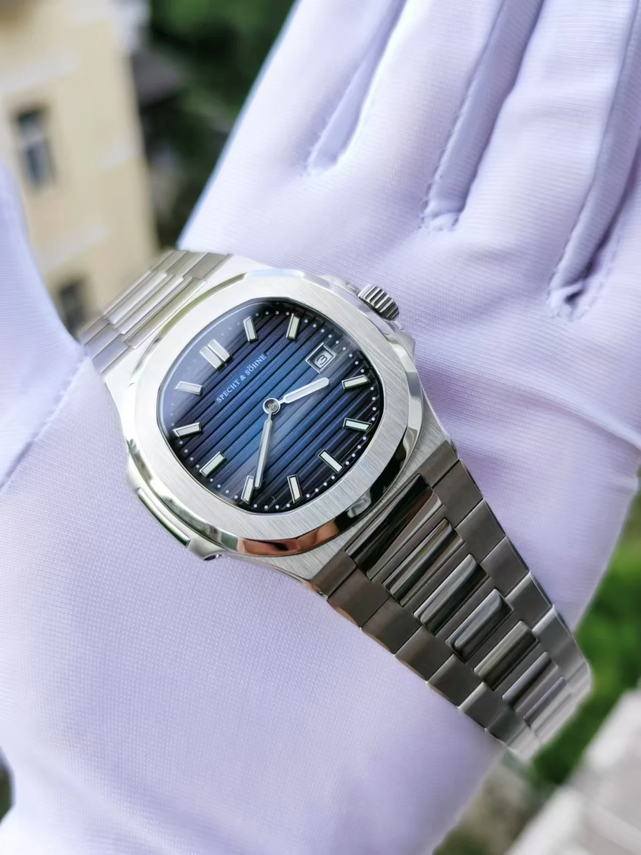 2024 Горячие новые роскошные кварцевые часы Specht &amp Söhne 39 мм для мужчин супертонкие