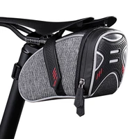 bike bag seat saddle bag waterproof storage reflective cycling tail rear pouch bag saddle bicycle accessories bolsa bicicleta