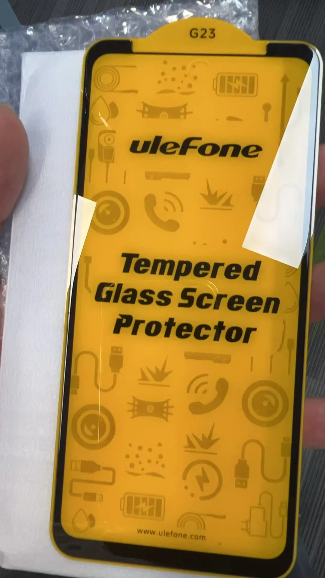 Фото Для Ulefone Armor X31 закаленная пленка высокой четкости Защитная пленка из закаленного стекла №1