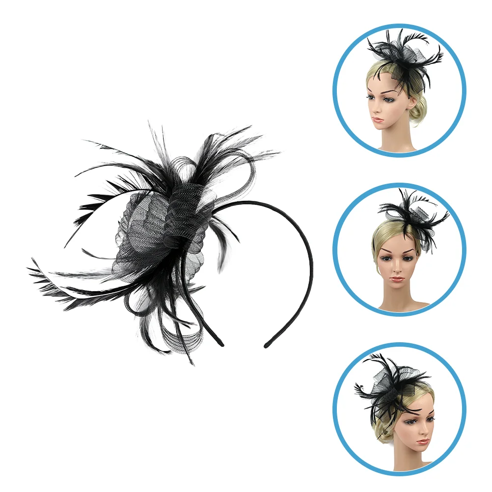 

Mesh Tea Party Hat Fascinators Hats Women Bride Veils Wedding Dress Silk Facinatiors Womens Derby