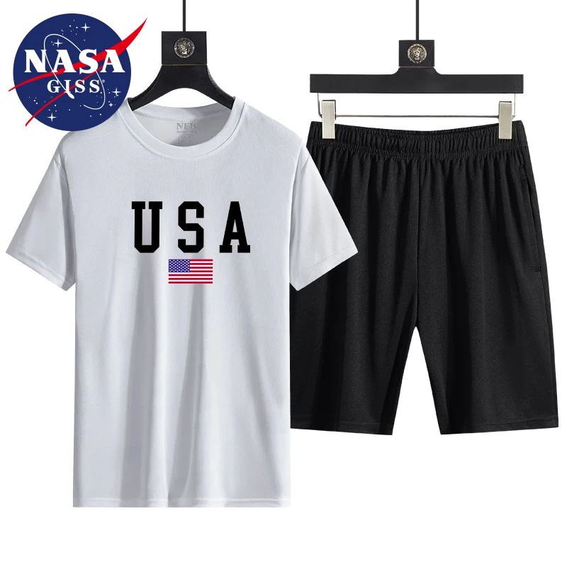 Мужская футболка с коротким рукавом и спортивная одежда