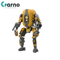 garno space combat haxion brood battle robot building blocks assembled model classic movie robot weapon children toy gift