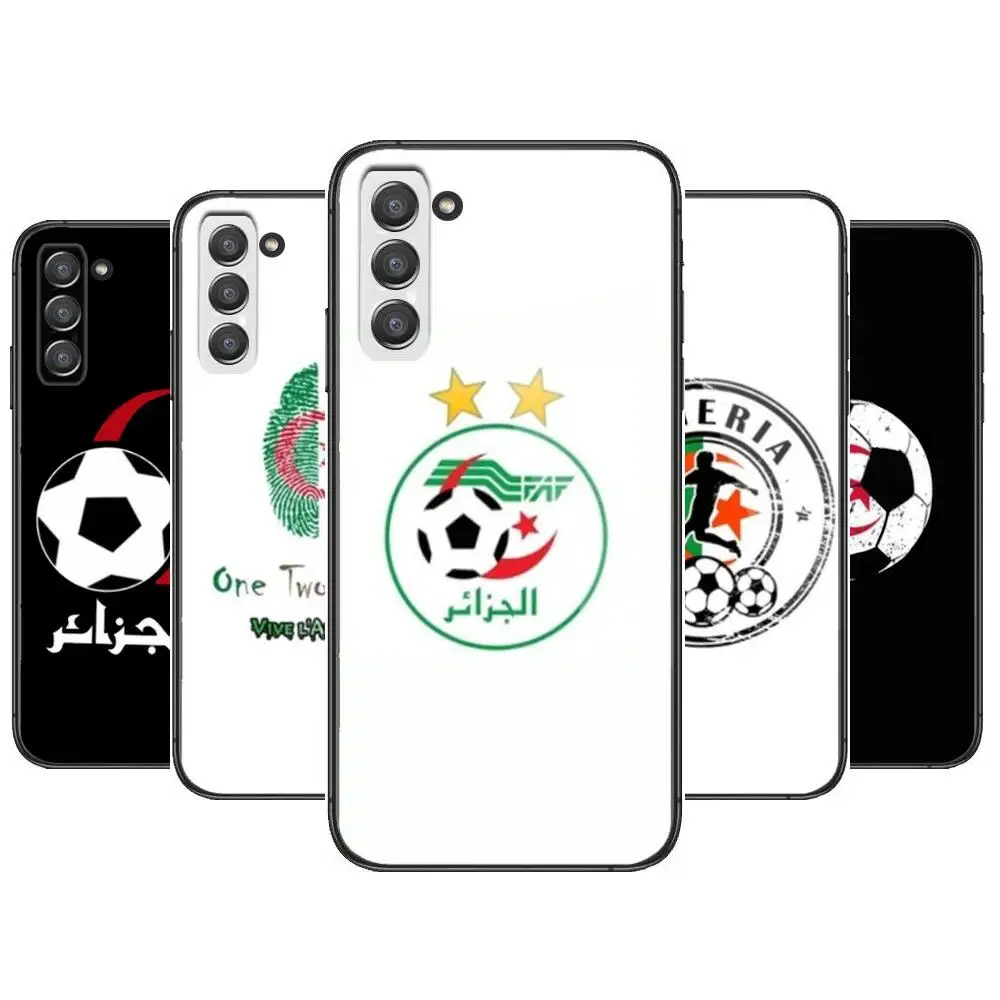 

Algeria Flag Phone cover hull For SamSung Galaxy s6 s7 S8 S9 S10E S20 S21 S5 S30 Plus S20 fe 5G Lite Ultra Edge