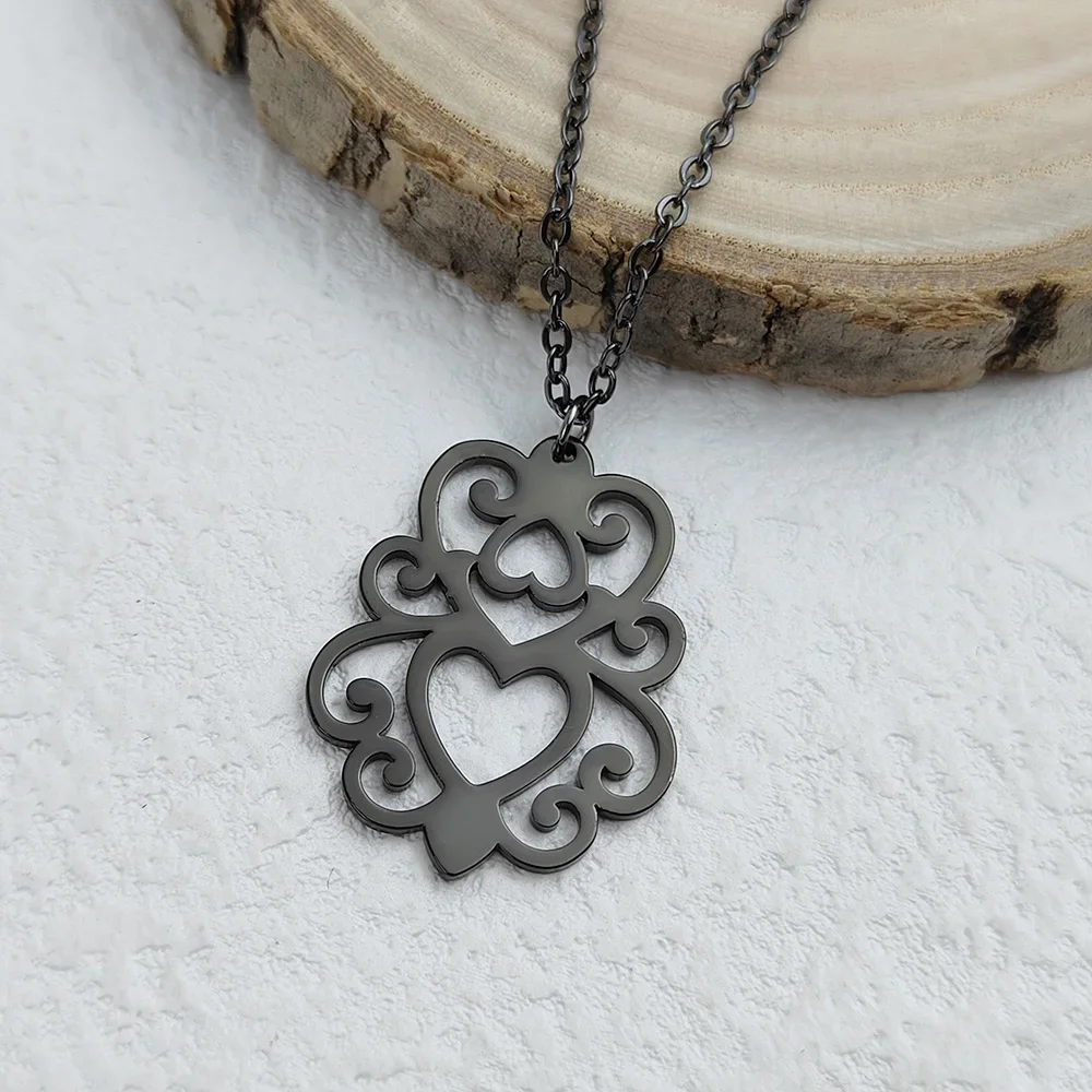 Женское Ожерелье из нержавеющей стали милая бижутерия с животными