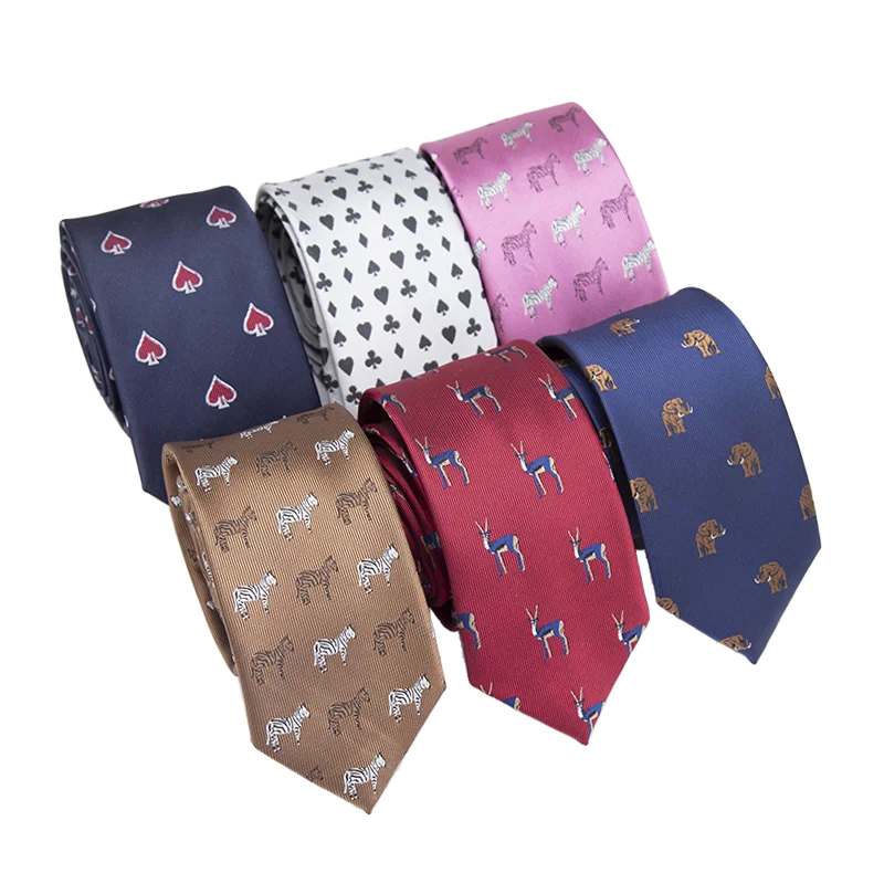 

Мужские классические галстуки жаккардовые галстуки мужские галстуки с животными из мультфильма официальное платье свадебный галстук модн...