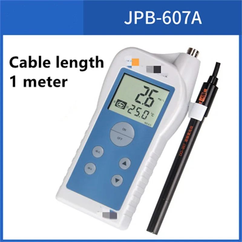 

1pc JPB-607A portable dissolved oxygen meter Aquatic DO instrument Dissolved oxygen meter oxygen content detector