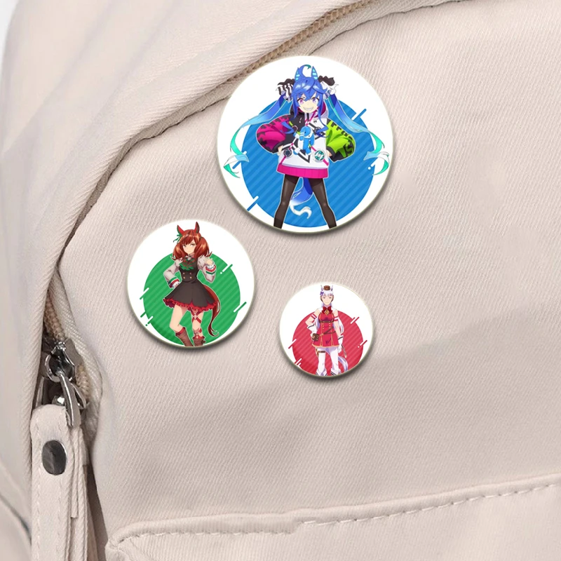 Эмалированные броши для косплея 58/32 мм