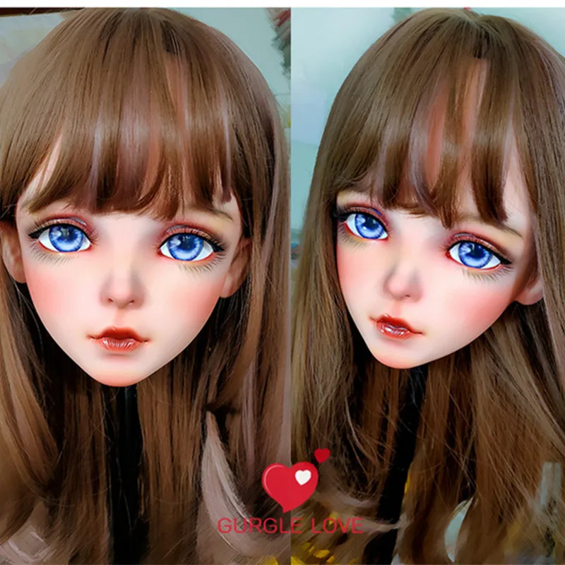 

(GL Wan) Силиконовая латексная маска кигуруми Новинка специальная BJD кукла Хэллоуин косплей маски crossгардеробная японская аниме маска