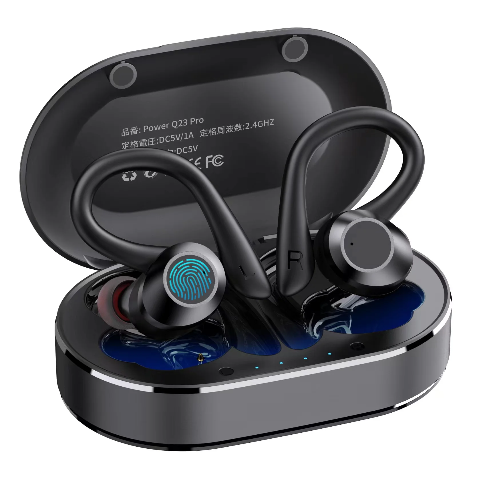 Беспроводные наушники для бега Bluetooth 5 1 с микрофоном IP6 водонепроницаемые