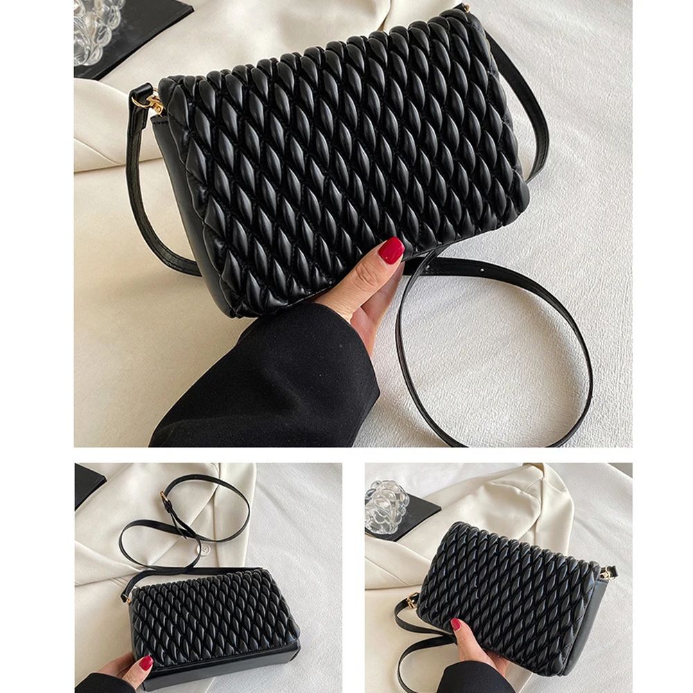 High-End Ladies Shoulder Bag 2022 Trendy Vintage Niche Rhombus Envelope Messenger Bag Small Square Bag Ladies Crossbody Bags