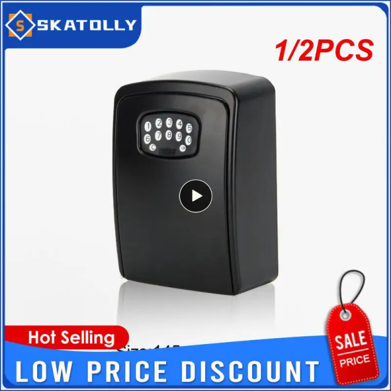 

1/2 шт., настенный смарт-замок для ключей Tuya, из алюминиевого сплава