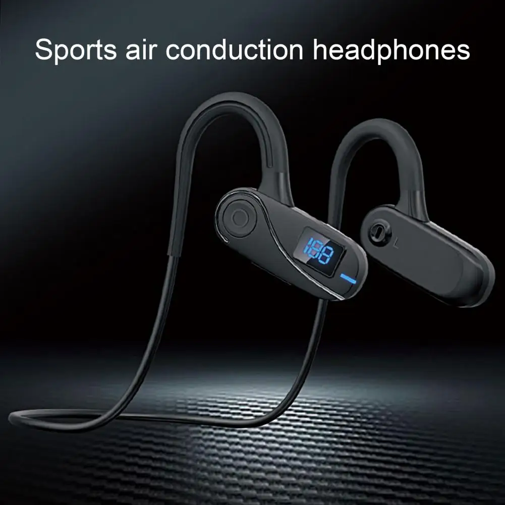 

Useful Low Power Conusumption Rechargeable Bluetooth-compatible5.3 Stereo Sports Bone Conduction Earbud Audio Accessories