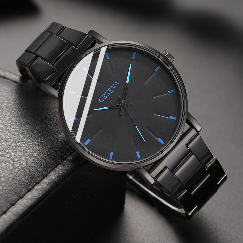 3 шт./комплект женские кварцевые часы с кожаным ремешком