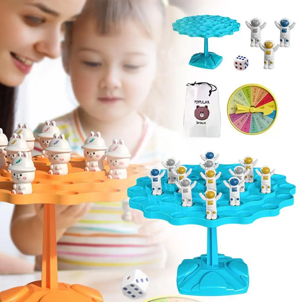 

Fun Frog Balance Tree Children Montessori Math Toys Balancing Board Game Parent-child Interaction Tabletop Balance Game Toy Gift