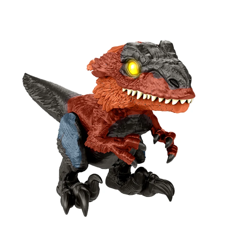 

Mattel Jurassic World Escape Series Intelligent Interactive Pyroraptor Sound and Light Sensing Multi-mode Boys Toys GWD70