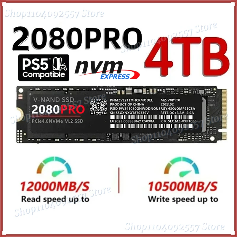 1080PRO M.2 SSD 512 ГБ 1 ТБ 4 2280 Твердотельный накопитель M2 NVMe PCIe 0 Внутренний жесткий диск