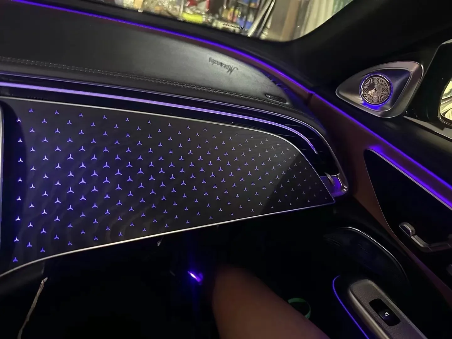 Декоративная панель Co-pilot для W214 E260L E300L атмосфера