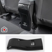 carbon fiber abs car armrest cover anti kick panel for chevrolet trax tracker opel mokka 2019 2020 2021 accessories 2022 auto
