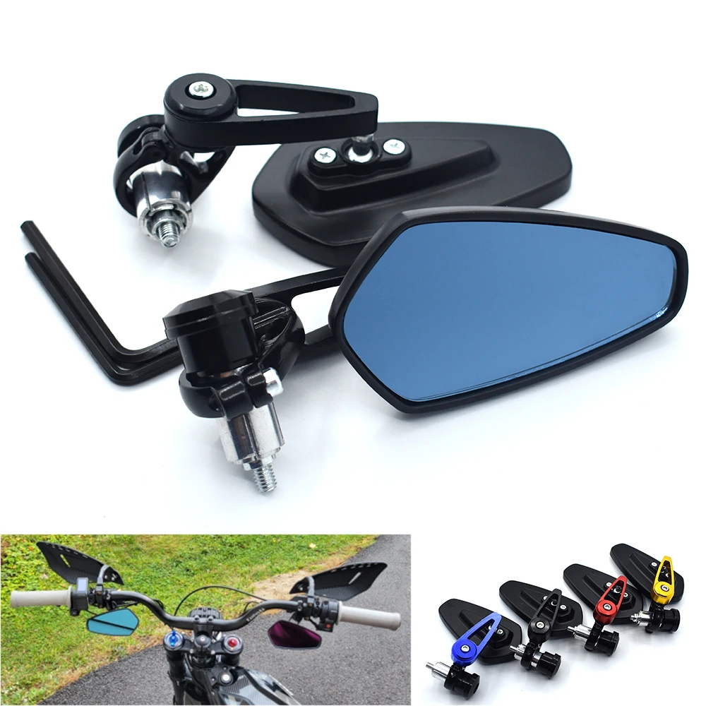 

Universal Motorcycle 7/8" 22mm Handlebar Aluminum Rear View Mirrors For DUCATI MONSTER M400 M600 M620 M750 M750IE M900