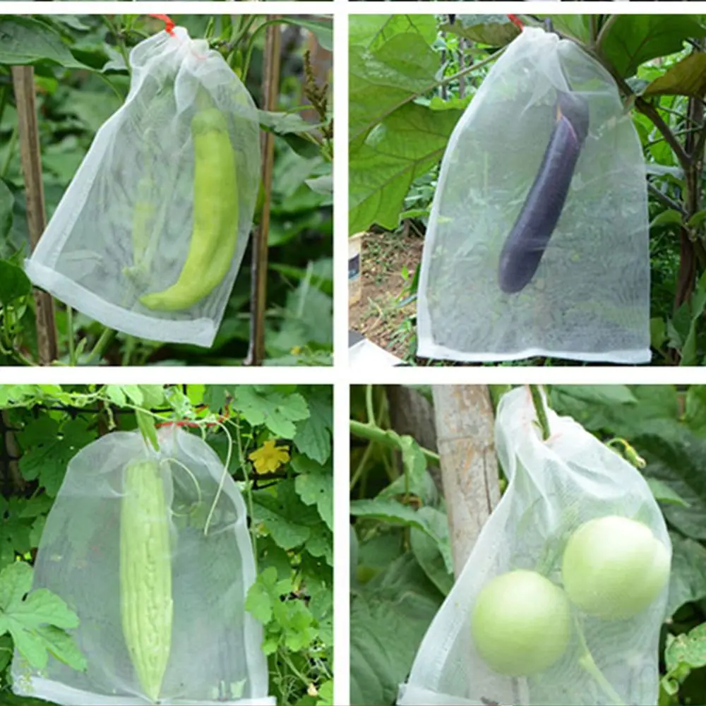 

Agricultural For Fruit Vegetable Pest Control Anti-Bird Against Insect Waterproof Garden Supplies Grape Protection Bags Mesh Bag