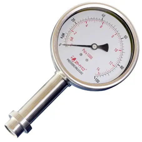 

Clamp Connection Diaphragm pressure gauge Homogenizer Pressure Gauge