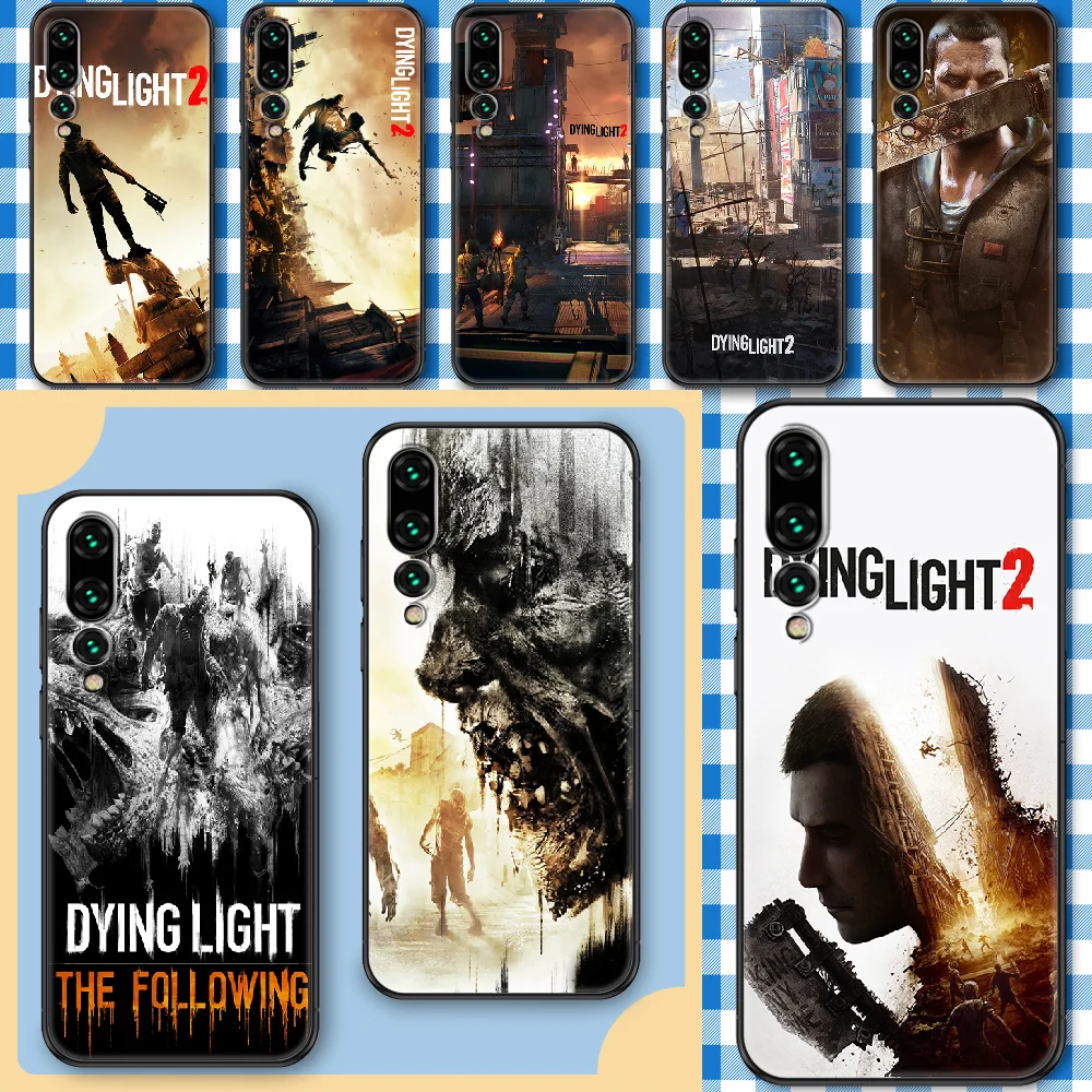 Dying Light 2 game Phone Case For Huawei P Mate P10 P20 P30 P40 10 20 Smart Z Pro Lite black tpu coque trend cover 3D funda