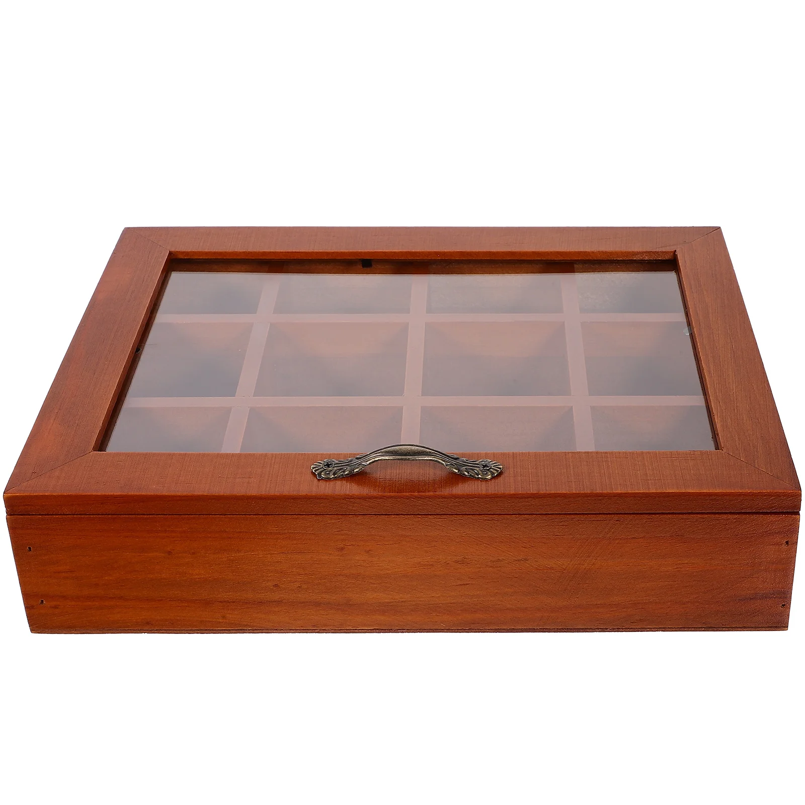 Coffee Station Sugar Organizer Decorative Tea Bag Storage Box Bags Wooden Boxes for